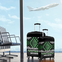 Aotearoa Atua Papatuanuku Luggage Cover Maori Earth Mother Taniko Motifs LT14 - Polynesian Pride