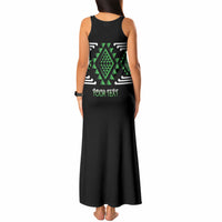 Aotearoa Atua Papatuanuku Personalised Tank Maxi Dress Maori Earth Mother Taniko Motifs LT14 - Polynesian Pride