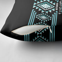 Aotearoa Atua Tangaroa Pillow Cover Maori God Of The Sea Taniko Motifs LT14 - Polynesian Pride