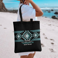 Aotearoa Atua Tangaroa Tote Bag Maori God Of The Sea Taniko Motifs LT14 - Polynesian Pride