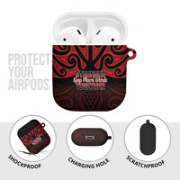 Keep Maori Wards New Zealand AirPods Case Stronger Together Aotearoa Taniko - Polynesian Pride