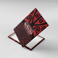 Keep Maori Wards New Zealand Canvas Wall Art Stronger Together Aotearoa Taniko - Polynesian Pride