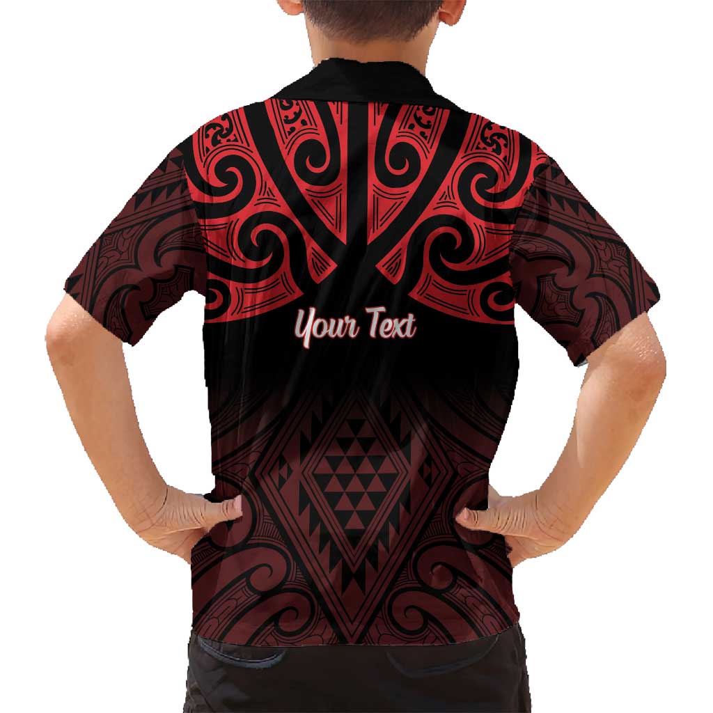 Personalised Keep Maori Wards New Zealand Family Matching Summer Maxi Dress and Hawaiian Shirt Stronger Together Aotearoa Taniko - Polynesian Pride