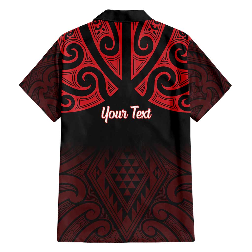 Personalised Keep Maori Wards New Zealand Hawaiian Shirt Stronger Together Aotearoa Taniko - Polynesian Pride