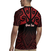 Personalised Keep Maori Wards New Zealand Rugby Jersey Stronger Together Aotearoa Taniko - Polynesian Pride