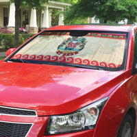 Mele Kalikimaka Hawaii Auto Sun Shade Funny Beer-Loving Santa Hawaiian Tropical - Polynesian Pride
