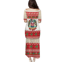 Mele Kalikimaka Hawaii Puletasi Funny Beer-Loving Santa Hawaiian Tropical - Polynesian Pride