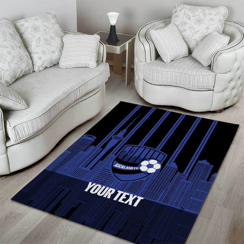 New Zealand Auckland Football Custom Area Rug Go City of Sails Est 2025 LT14 - Polynesian Pride