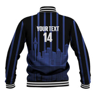 New Zealand Auckland Football Custom Baseball Jacket Go City of Sails Est 2025 LT14 - Polynesian Pride