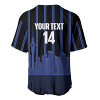 New Zealand Auckland Football Custom Baseball Jersey Go City of Sails Est 2025 LT14 - Polynesian Pride