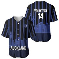 New Zealand Auckland Football Custom Baseball Jersey Go City of Sails Est 2025 LT14 - Polynesian Pride