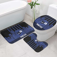 New Zealand Auckland Football Custom Bathroom Set Go City of Sails Est 2025 LT14 - Polynesian Pride