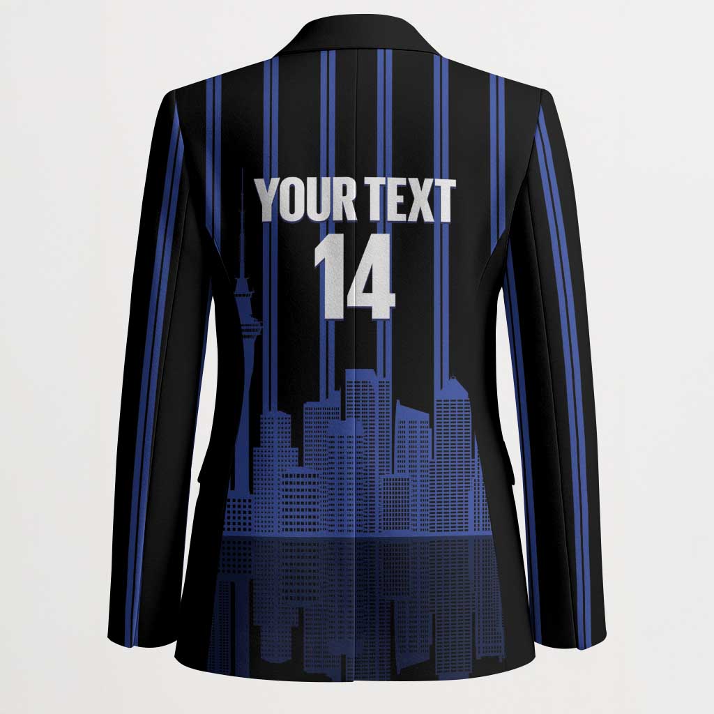 New Zealand Auckland Football Custom Blazer Go City of Sails Est 2025 LT14 - Polynesian Pride