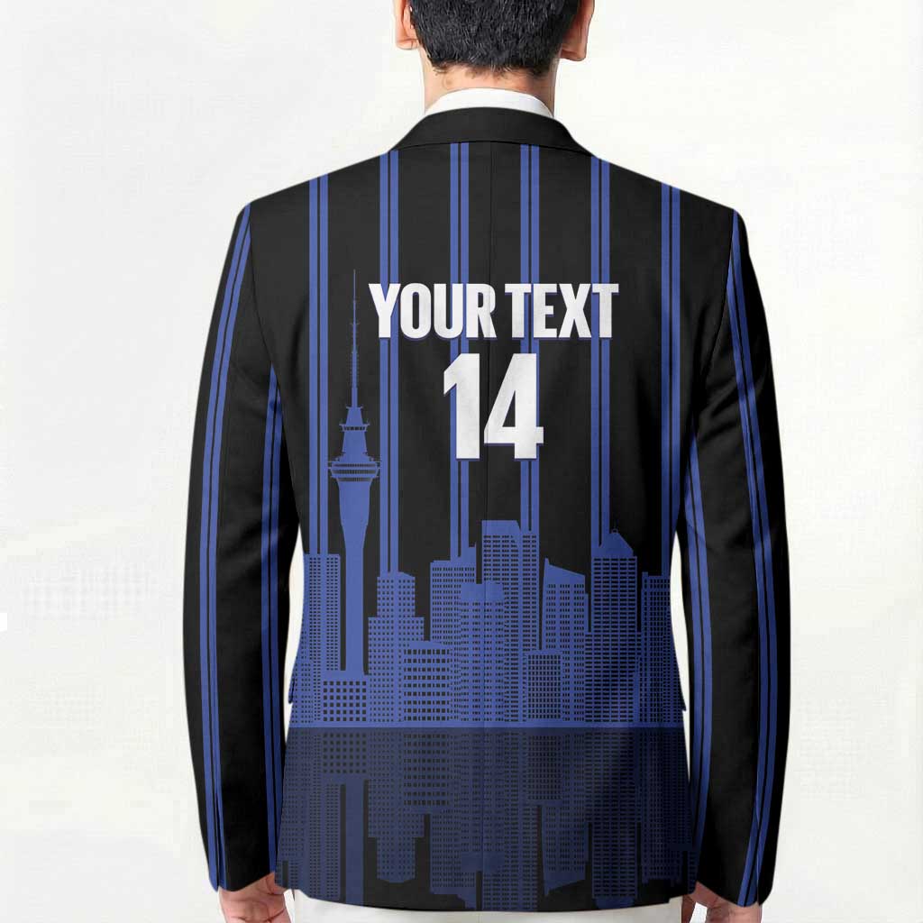 New Zealand Auckland Football Custom Blazer Go City of Sails Est 2025 LT14 - Polynesian Pride
