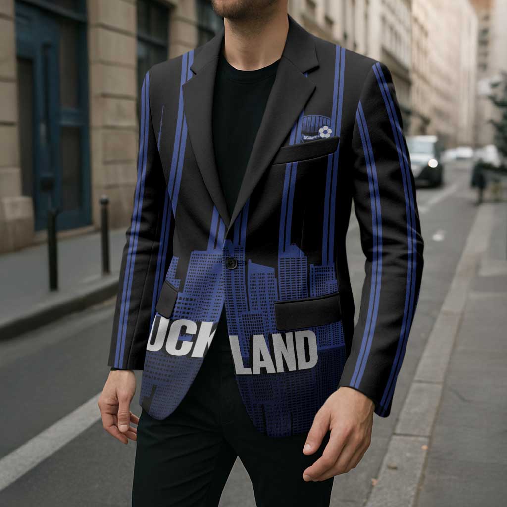 New Zealand Auckland Football Custom Blazer Go City of Sails Est 2025 LT14 - Polynesian Pride