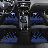New Zealand Auckland Football Custom Car Mats Go City of Sails Est 2025 LT14 Set 4pcs Black - Polynesian Pride