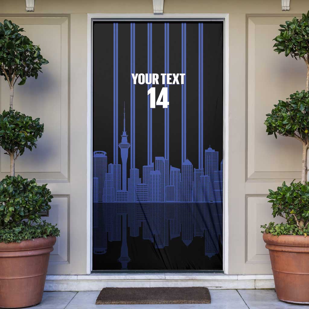New Zealand Auckland Football Custom Door Cover Go City of Sails Est 2025
