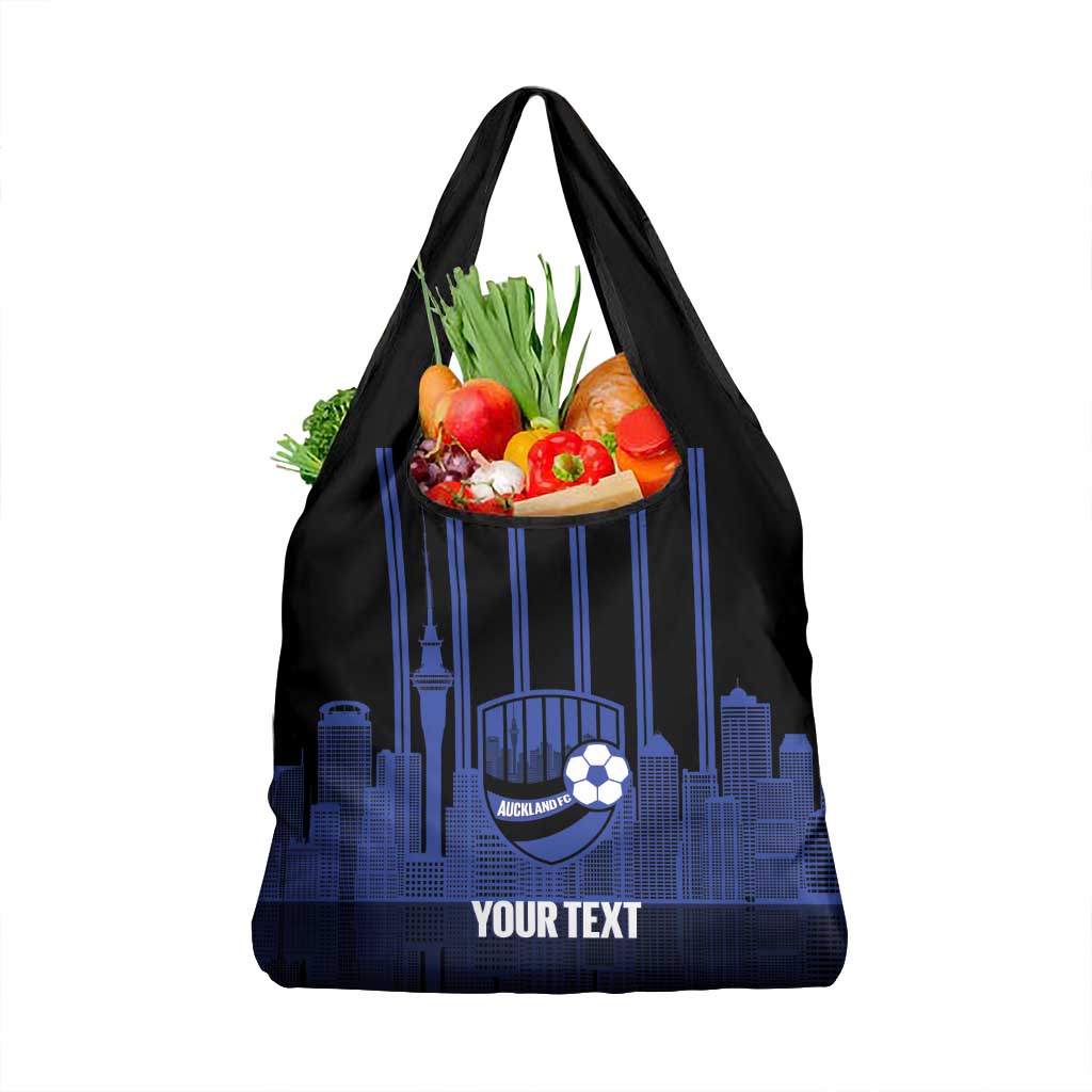 New Zealand Auckland Football Custom Grocery Bag Go City of Sails Est 2025