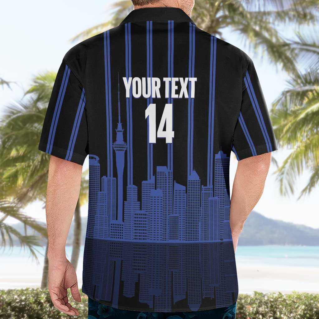 New Zealand Auckland Football Custom Hawaiian Shirt Go City of Sails Est 2025