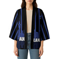 New Zealand Auckland Football Custom Kimono Go City of Sails Est 2025 LT14 - Polynesian Pride