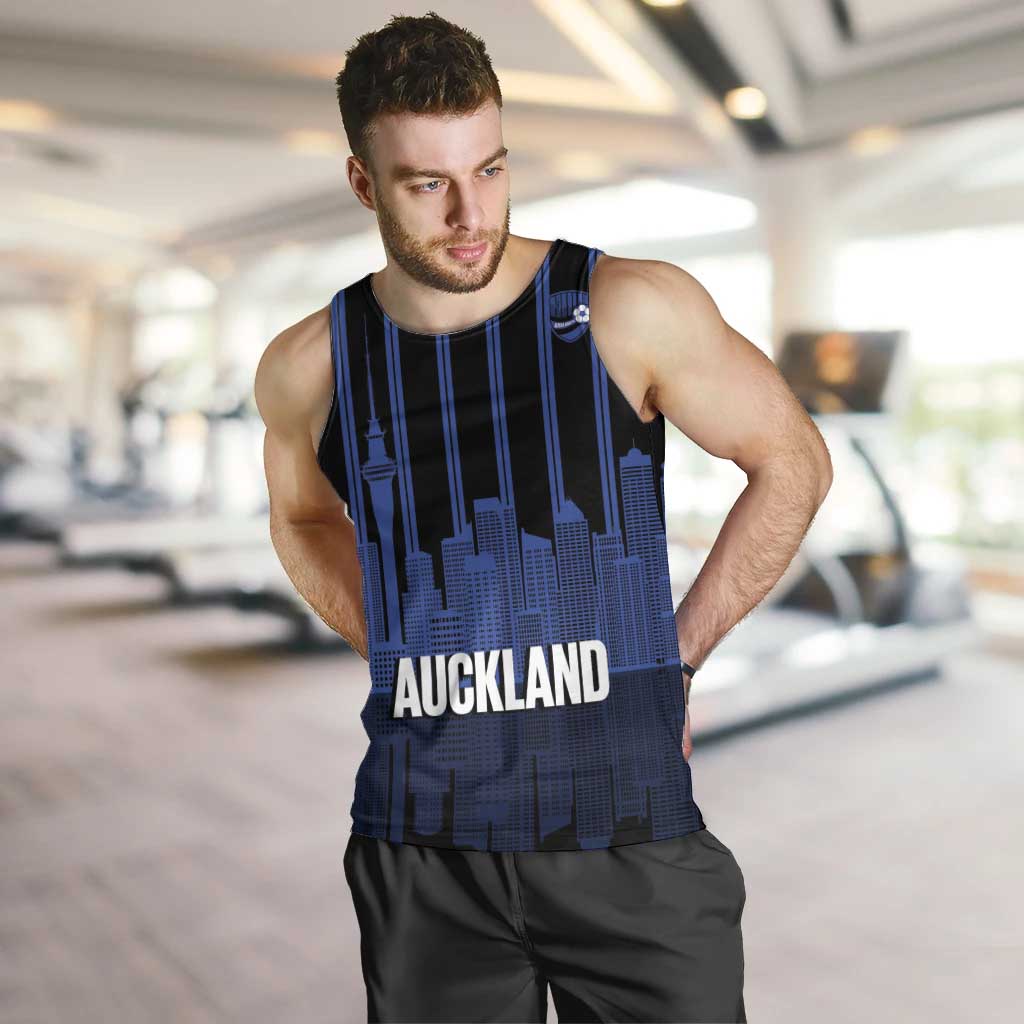 New Zealand Auckland Football Custom Men Tank Top Go City of Sails Est 2025