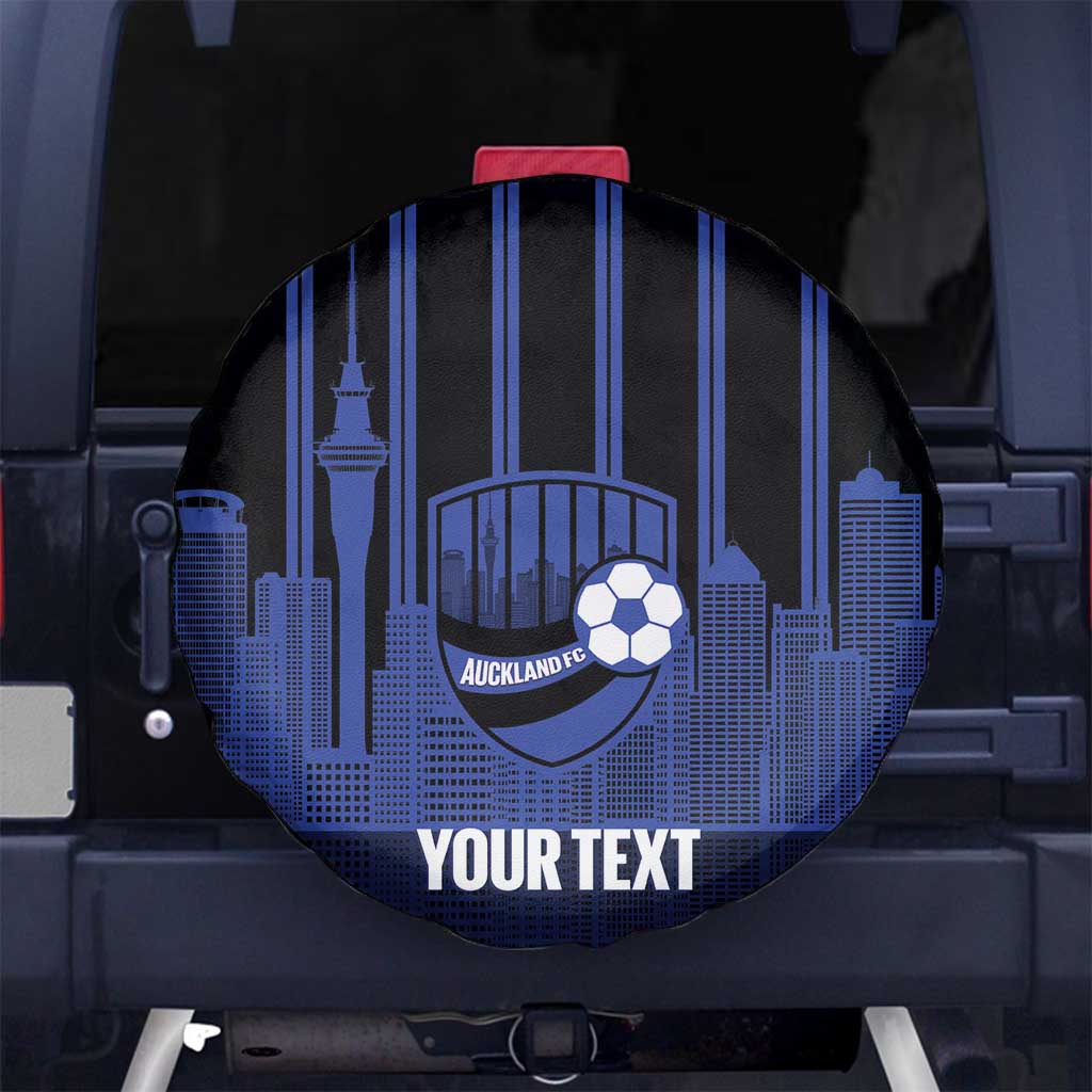 New Zealand Auckland Football Custom Spare Tire Cover Go City of Sails Est 2025