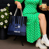 New Zealand Auckland Football Custom Tote Bag Go City of Sails Est 2025 LT14 - Polynesian Pride