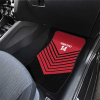 Hekari Papua New Guinea Football Custom Car Mats Go PNG Red Army