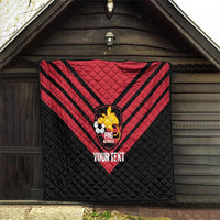 Hekari Papua New Guinea Football Custom Quilt Go PNG Red Army