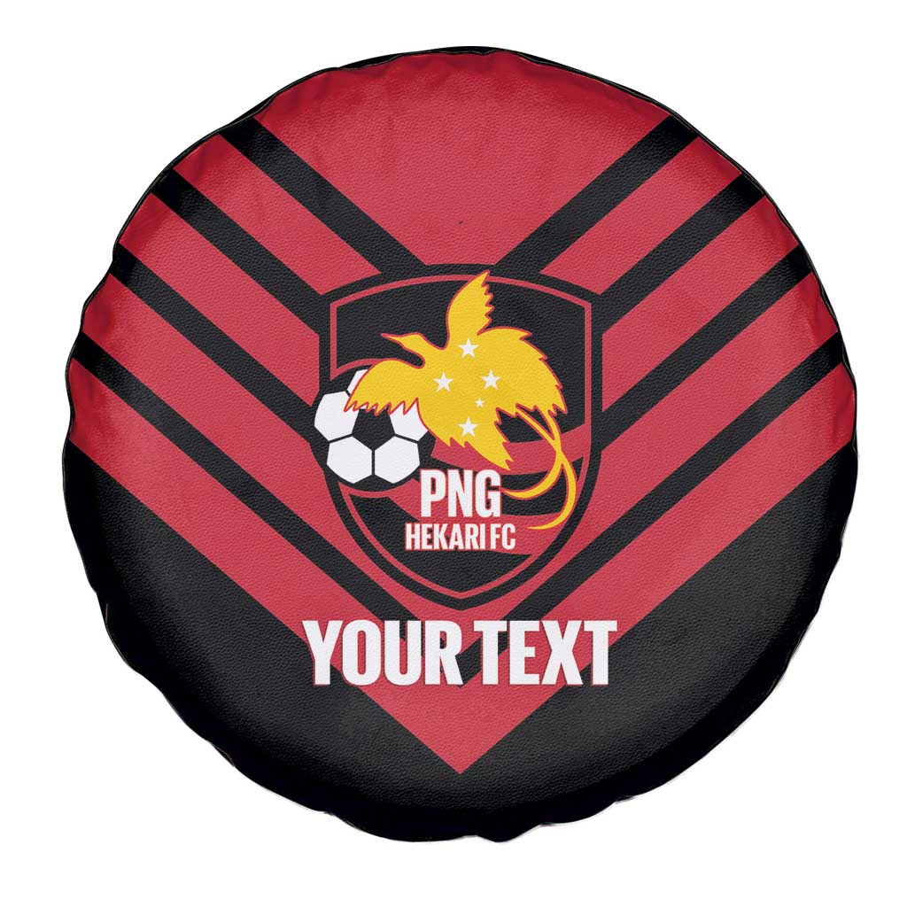 Hekari Papua New Guinea Football Custom Spare Tire Cover Go PNG Red Army LT14 - Polynesian Pride