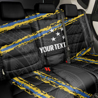 Kings Solomon Islands Football Custom Back Car Seat Cover Come On Solomons Polynesian Grunge Style