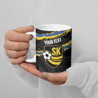 Kings Solomon Islands Football Custom Ceramic Mug Come On Solomons Polynesian Grunge Style