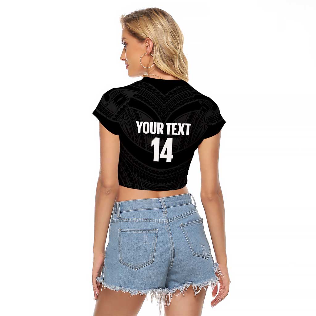 Kings Solomon Islands Football Custom Raglan Cropped T Shirt Come On Solomons Polynesian Grunge Style