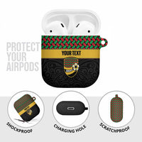 Vanuatu Football Custom AirPods Case Go Chiefs Basket-weave Pattern