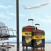 Vanuatu Football Custom Luggage Cover Go Chiefs Basket-weave Pattern