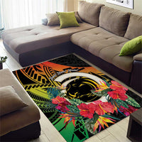 Vanuatu Boar Tusk Yumi Yumi Yumi Area Rug Independens Dei Long God Yumi Stanap