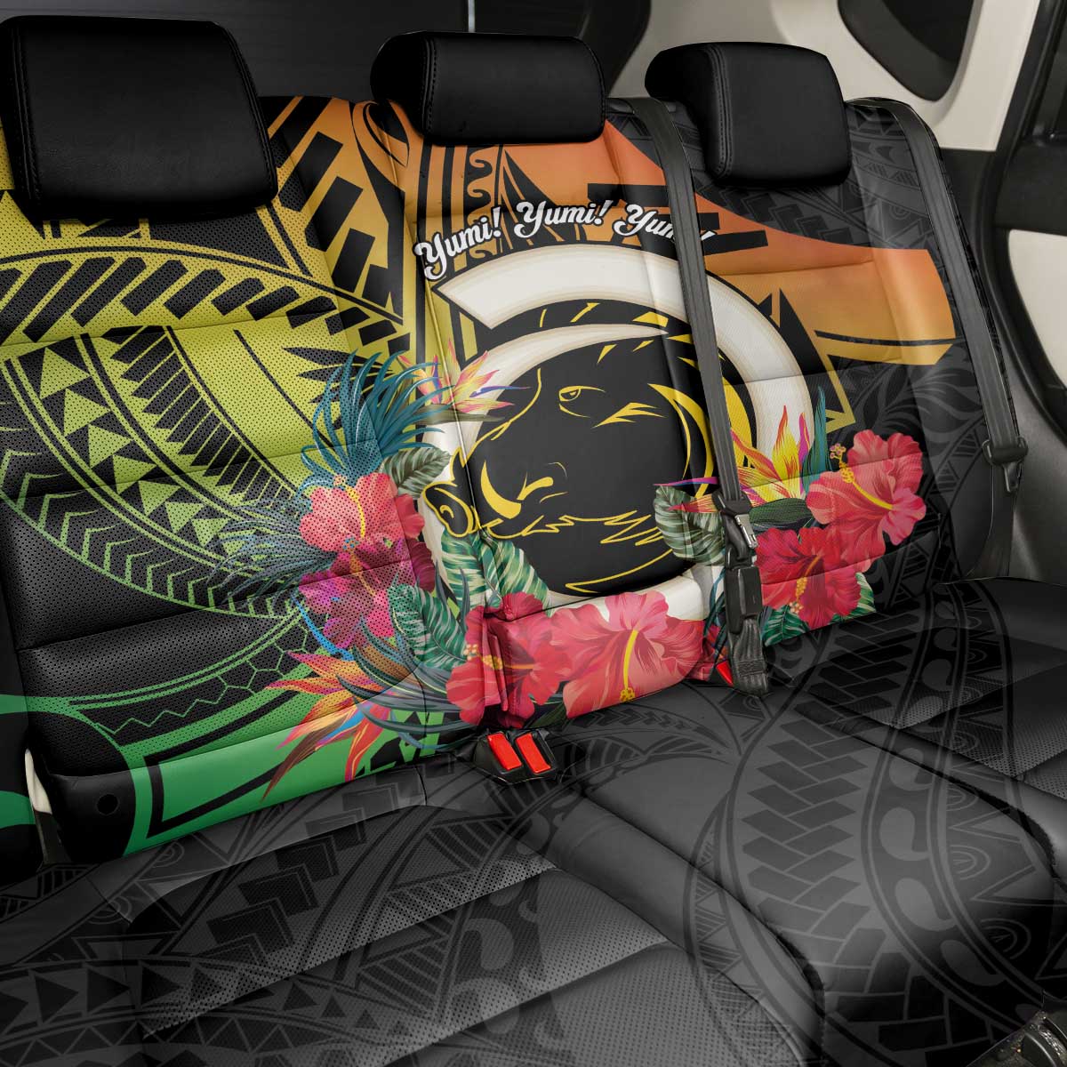 Vanuatu Boar Tusk Yumi Yumi Yumi Back Car Seat Cover Independens Dei Long God Yumi Stanap