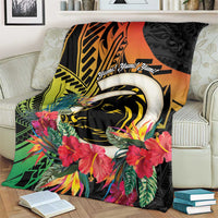 Vanuatu Boar Tusk Yumi Yumi Yumi Blanket Independens Dei Long God Yumi Stanap