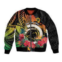 Vanuatu Boar Tusk Yumi Yumi Yumi Bomber Jacket Independens Dei Long God Yumi Stanap