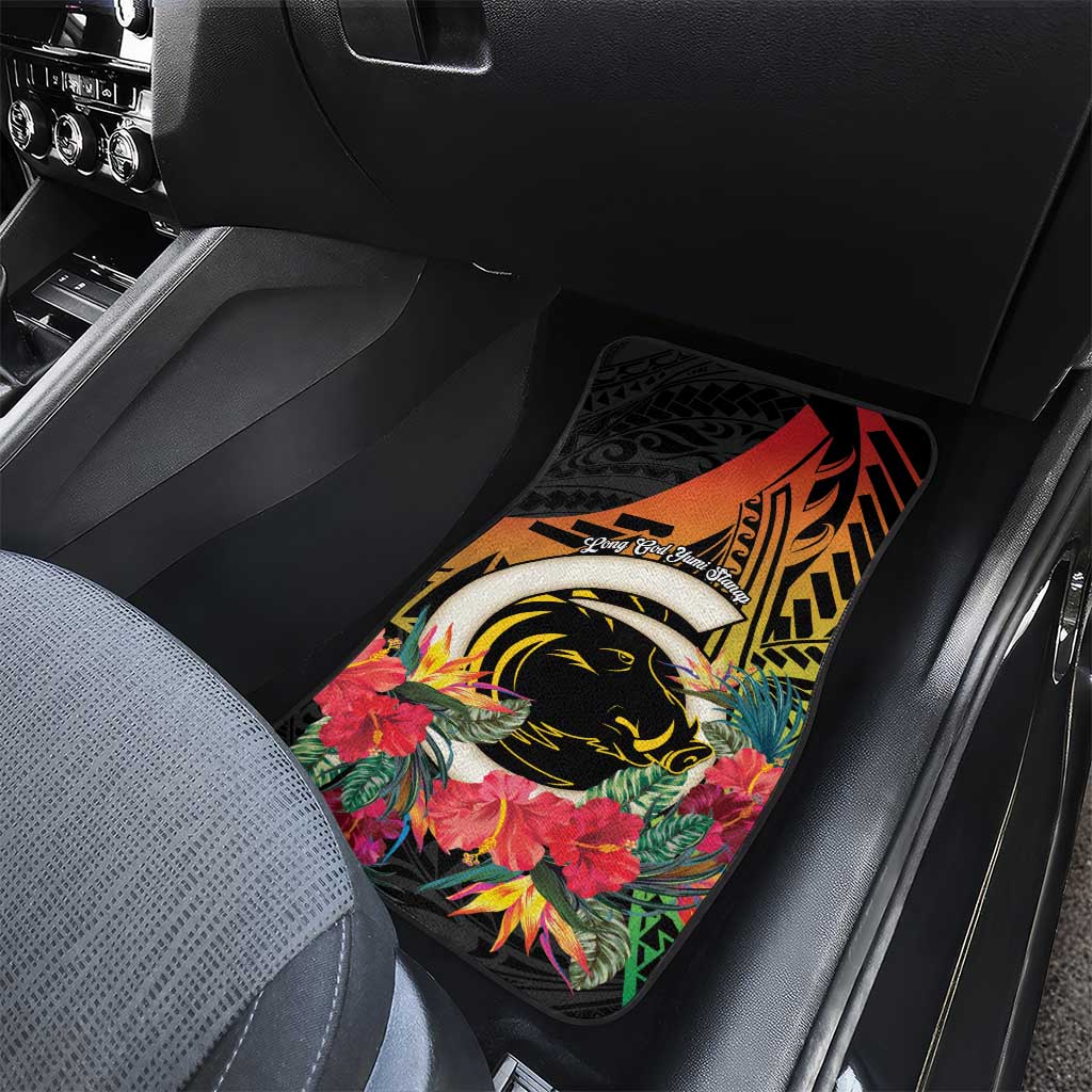 Vanuatu Boar Tusk Yumi Yumi Yumi Car Mats Independens Dei Long God Yumi Stanap