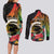 Vanuatu Boar Tusk Yumi Yumi Yumi Couples Matching Long Sleeve Bodycon Dress and Long Sleeve Button Shirt Independens Dei Long God Yumi Stanap