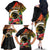 Vanuatu Boar Tusk Yumi Yumi Yumi Family Matching Off The Shoulder Long Sleeve Dress and Hawaiian Shirt Independens Dei Long God Yumi Stanap