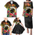Vanuatu Boar Tusk Yumi Yumi Yumi Family Matching Puletasi and Hawaiian Shirt Independens Dei Long God Yumi Stanap