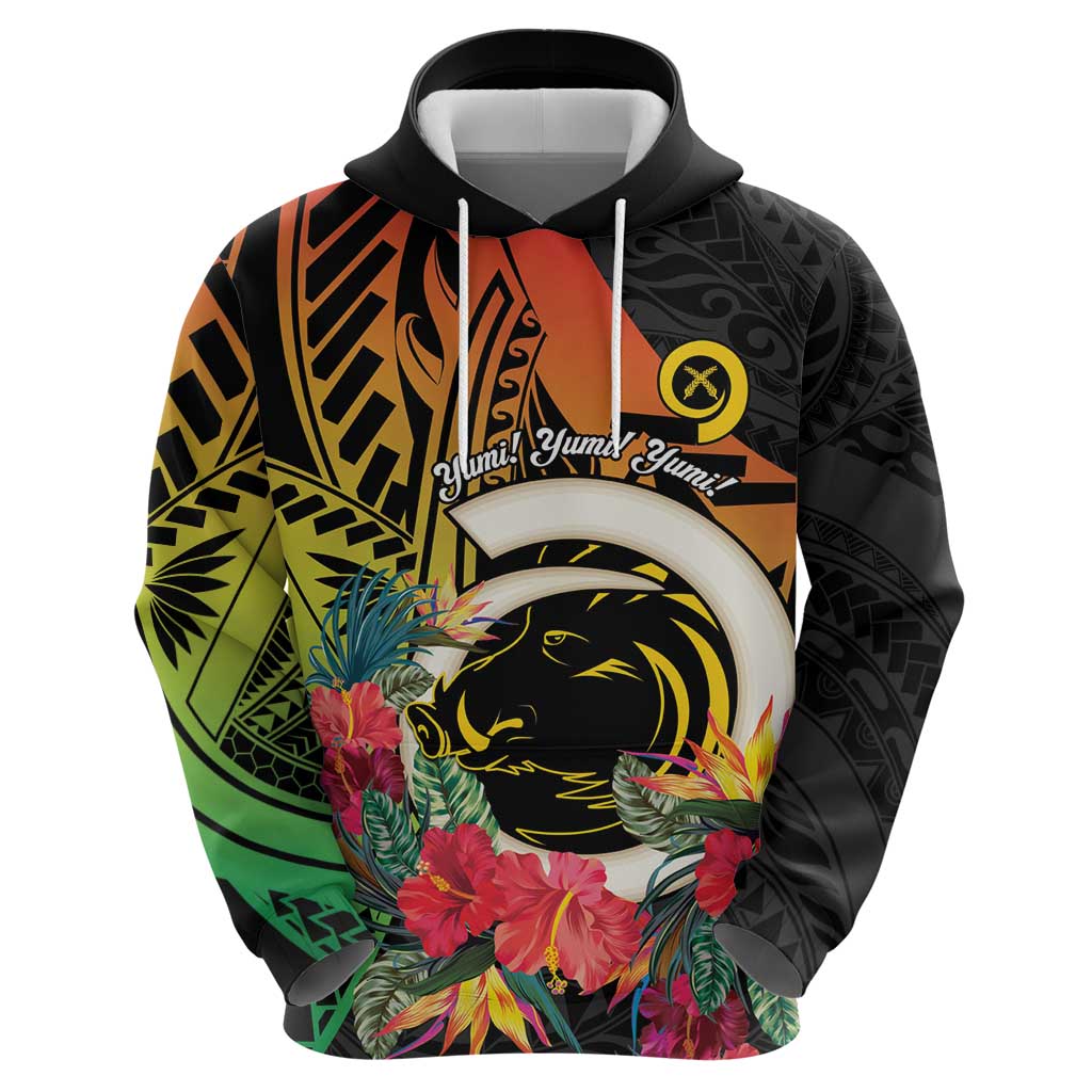 Vanuatu Boar Tusk Yumi Yumi Yumi Hoodie Independens Dei Long God Yumi Stanap