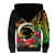Vanuatu Boar Tusk Yumi Yumi Yumi Sherpa Hoodie Independens Dei Long God Yumi Stanap