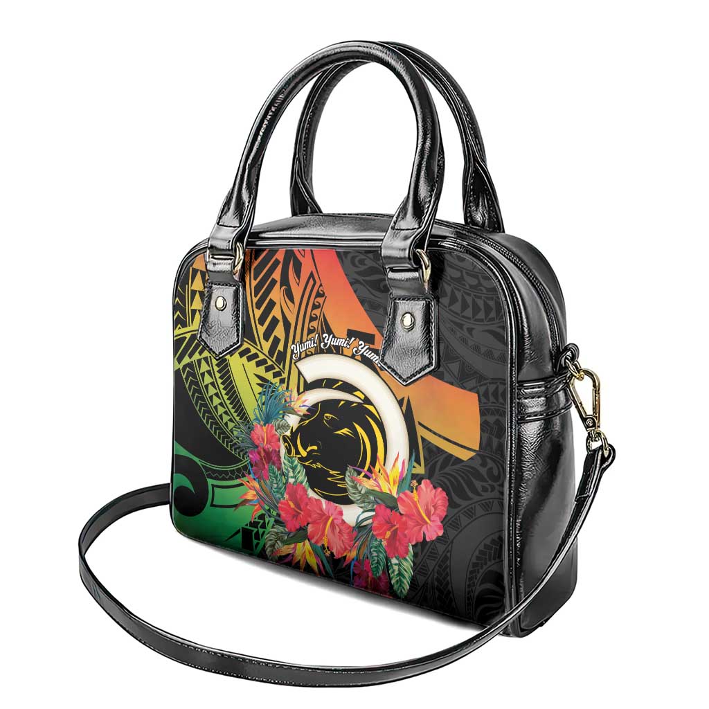 Vanuatu Boar Tusk Yumi Yumi Yumi Shoulder Handbag Independens Dei Long God Yumi Stanap