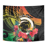 Vanuatu Boar Tusk Yumi Yumi Yumi Tapestry Independens Dei Long God Yumi Stanap