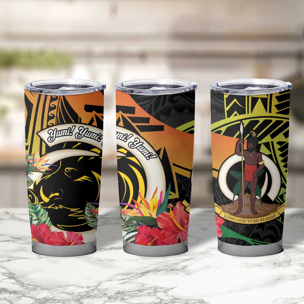 Vanuatu Boar Tusk Yumi Yumi Yumi Tumbler Cup Independens Dei Long God Yumi Stanap