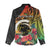 Vanuatu Boar Tusk Yumi Yumi Yumi Women Casual Shirt Independens Dei Long God Yumi Stanap