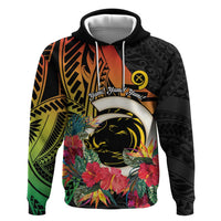 Vanuatu Boar Tusk Yumi Yumi Yumi Zip Hoodie Independens Dei Long God Yumi Stanap